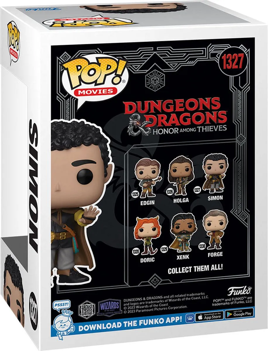 Funko Dungeons & Dragons POP! Simon Verzamelfiguur - 9 cm - Multicolor