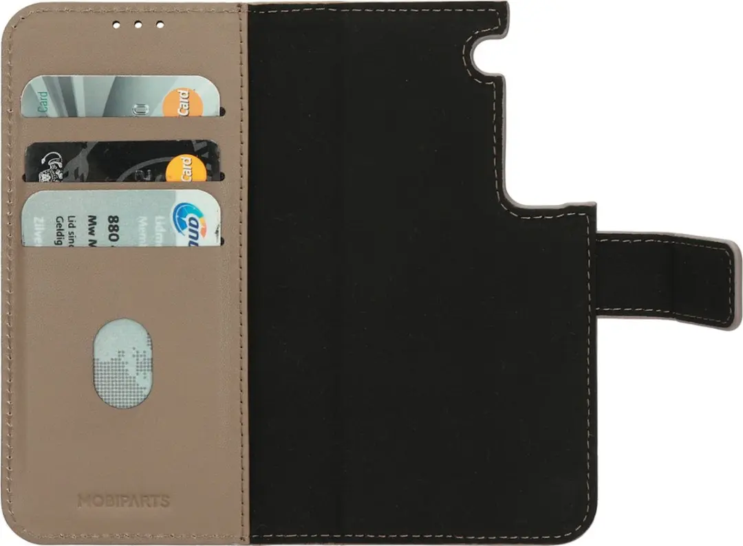 Mobiparts MP-124257 Hoesje Samsung Galaxy S23 - Wallet 2-in-1 Beige