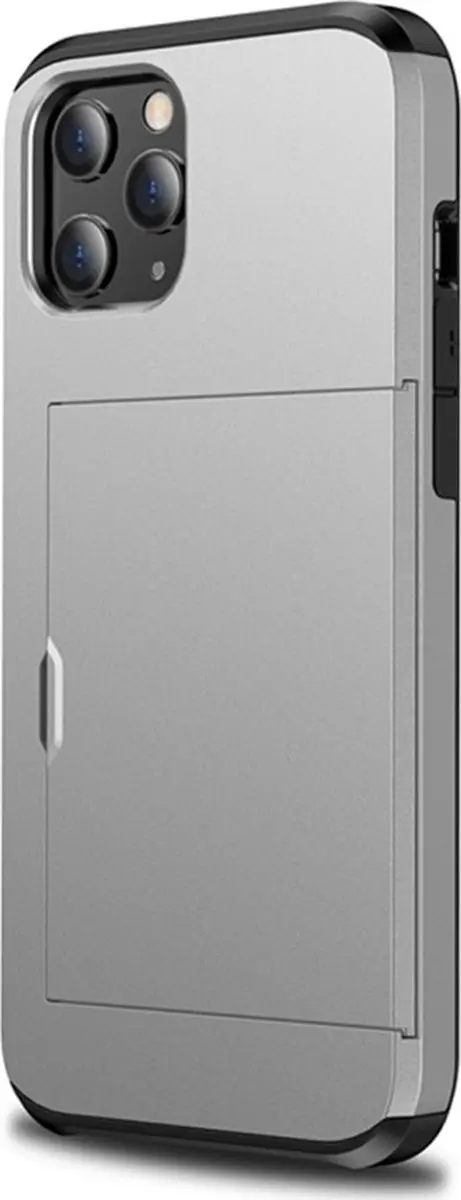 MobiQ iPhone 12 Pro Hoesje Grijs