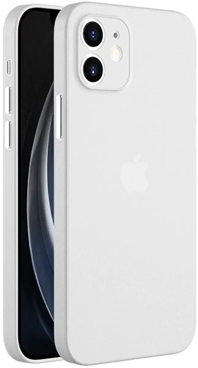 MobiQ 13-01017 Ultra Dun Hoesje iPhone 13 Pro Max - Frosted Clear