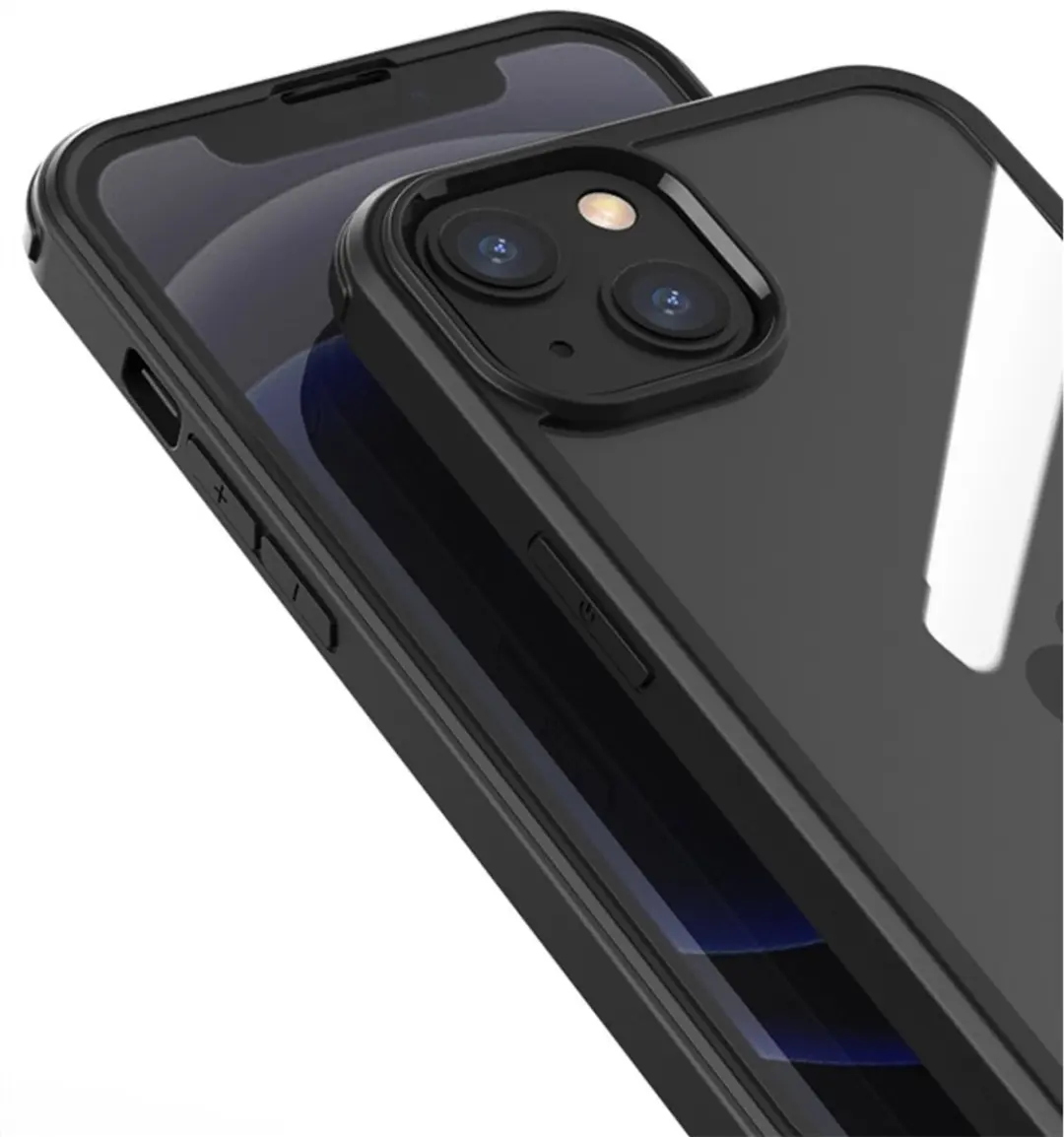 MobiQ Rugged 360 iPhone 14 Pro Max Hoesje - Blauw