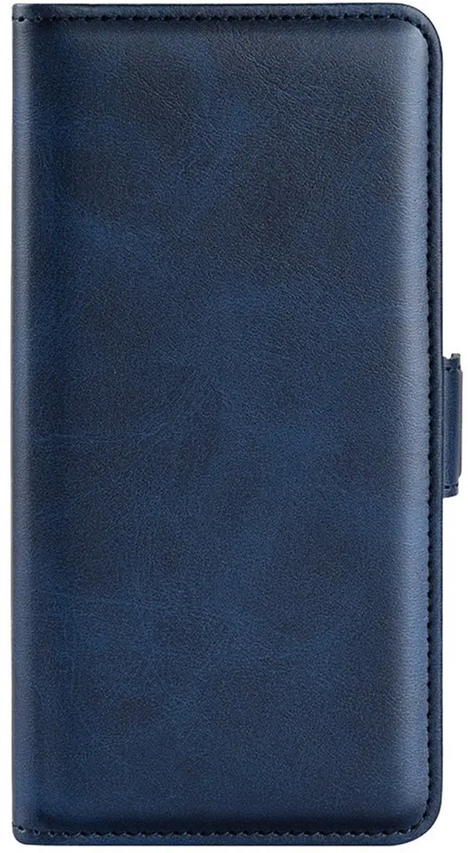 MobiQ PU Lederen Wallet Hoesje iPhone 17 - 46-01191 - Blauw