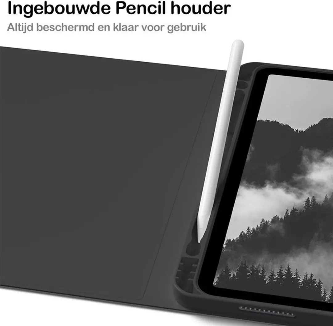 MobiQ Toetsenbord Hoes iPad Mini 7 - QWERTY Bluetooth - Zwart