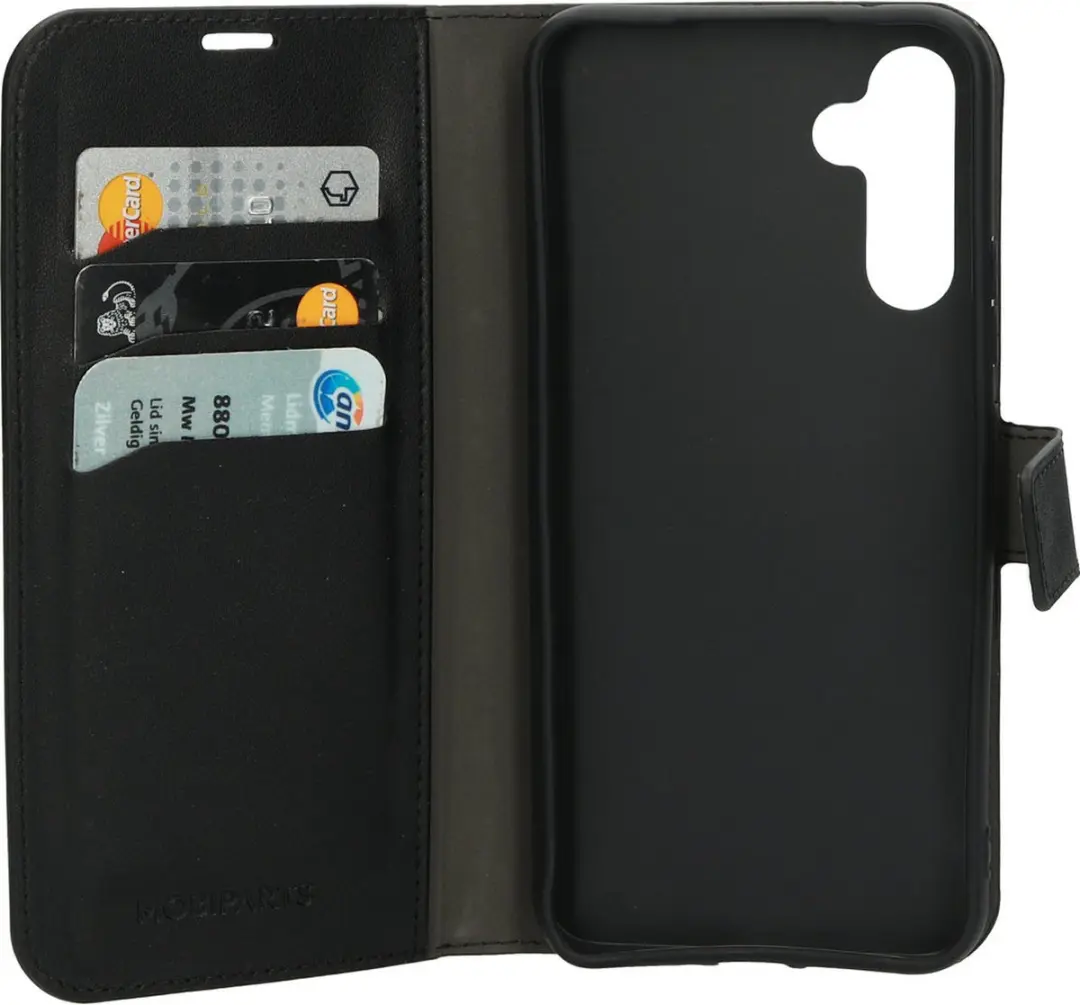 Mobiparts MP-123738 Wallethoes Samsung Galaxy A34 5G - Eco Leer - Zwart