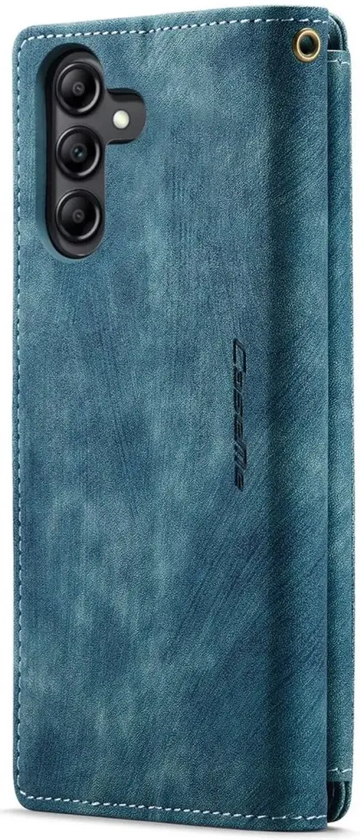 Caseme C30 Hoesje Samsung Galaxy A34 - Blauw