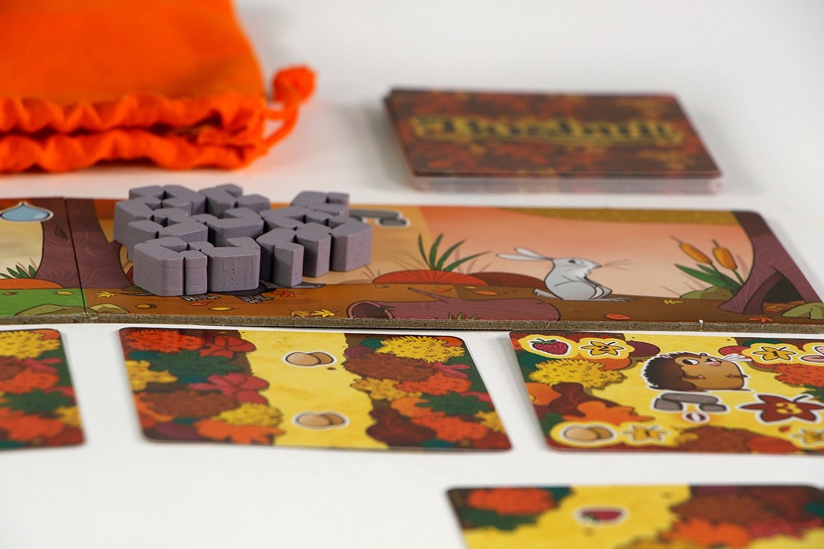 999 Games - Bosbuit - Legspel - Bordspel - Vrolijk bouw- en planningsspel - Familiespel - Gezelschapsspel - Klein cadeautje