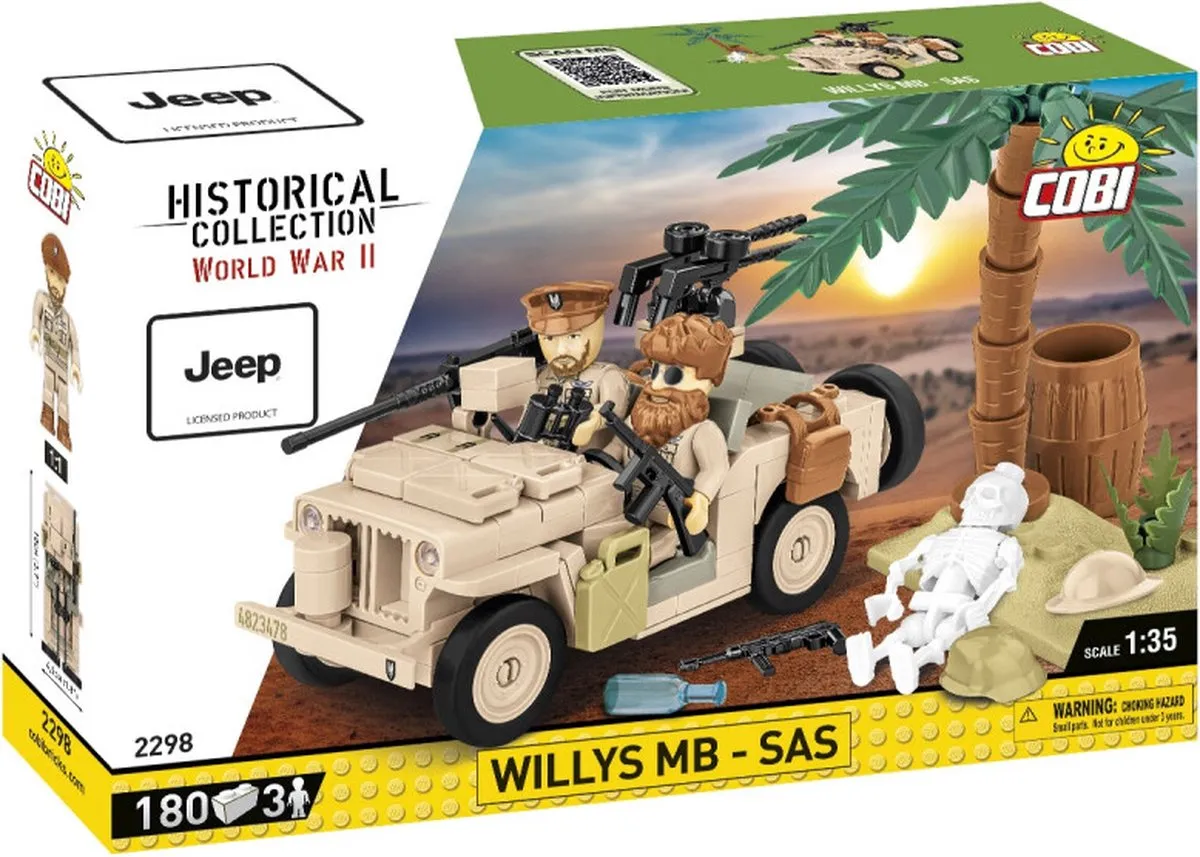 Cobi Willys MB-SAS COBI-2298