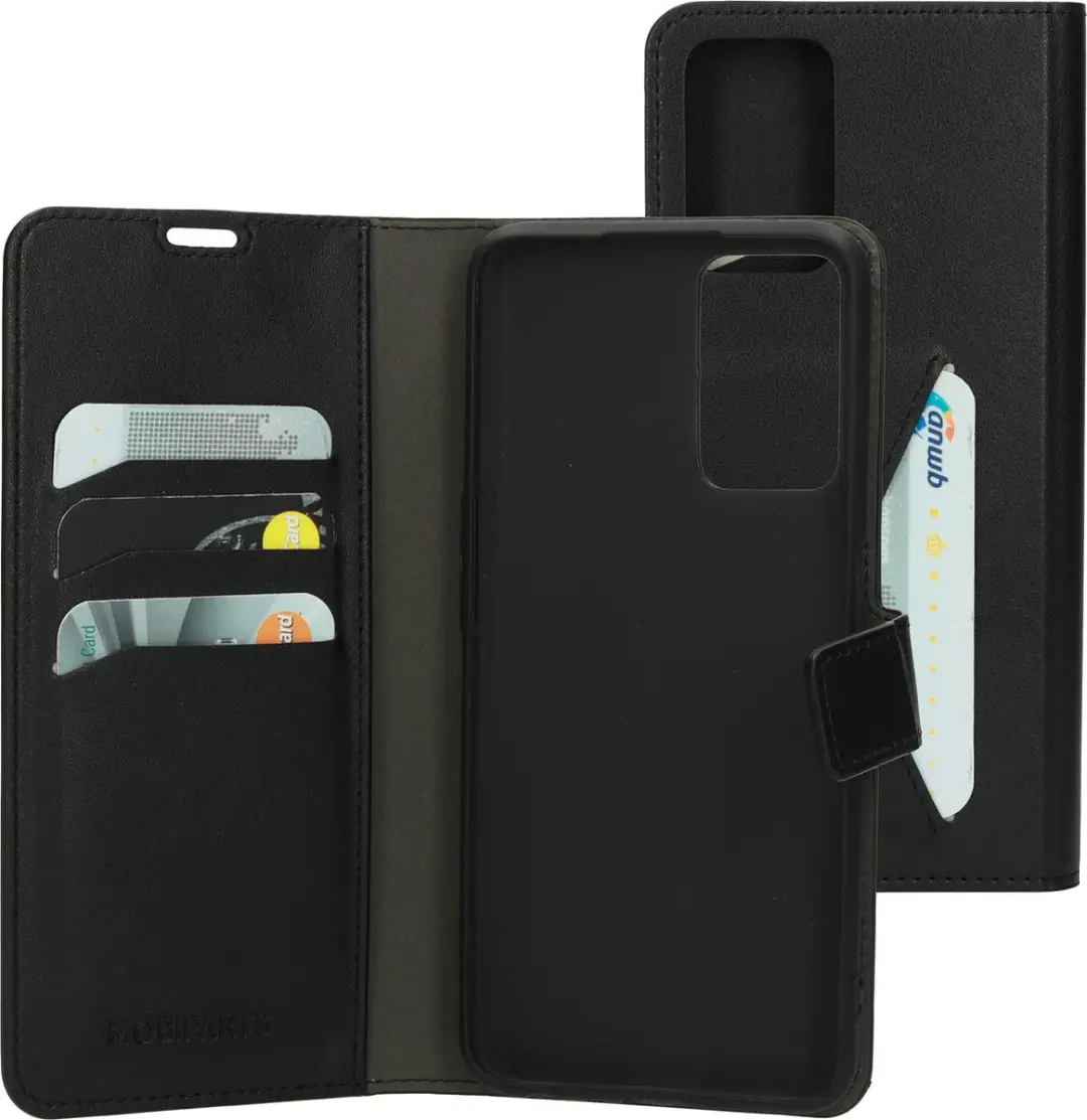 Mobiparts Oppo A76 Boekhoesje 122256 - Zwart - afbeelding 6 van 6