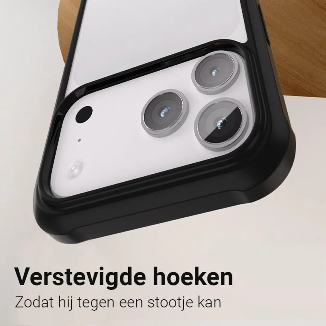 MobiQ Rugged 360° Full Body Hoesje 46-01455 - iPhone 17 Pro Max - Groen