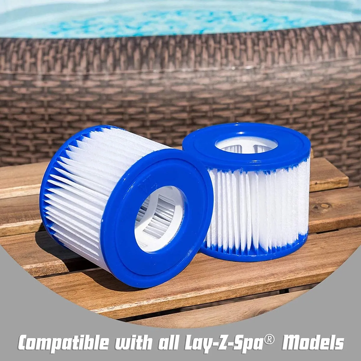 Bestway BW58323 Filterpatroon Miami/Vegas/Monaco Lay-Z-Spa - 12 Stuks