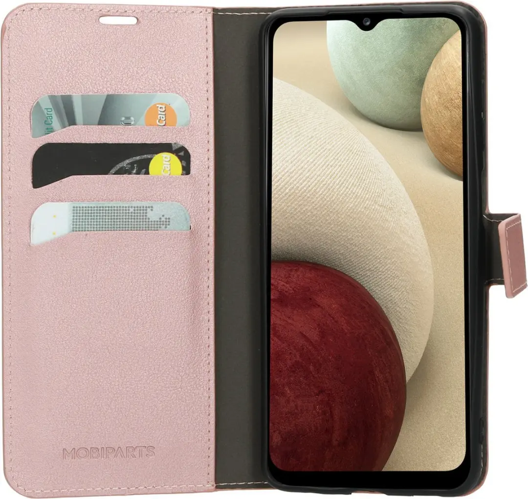 Mobiparts MP-121033 Hoesje Samsung Galaxy A12 - Wallet - Roze - afbeelding 6 van 6