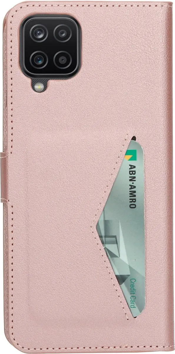 Mobiparts MP-121033 Hoesje Samsung Galaxy A12 - Wallet - Roze