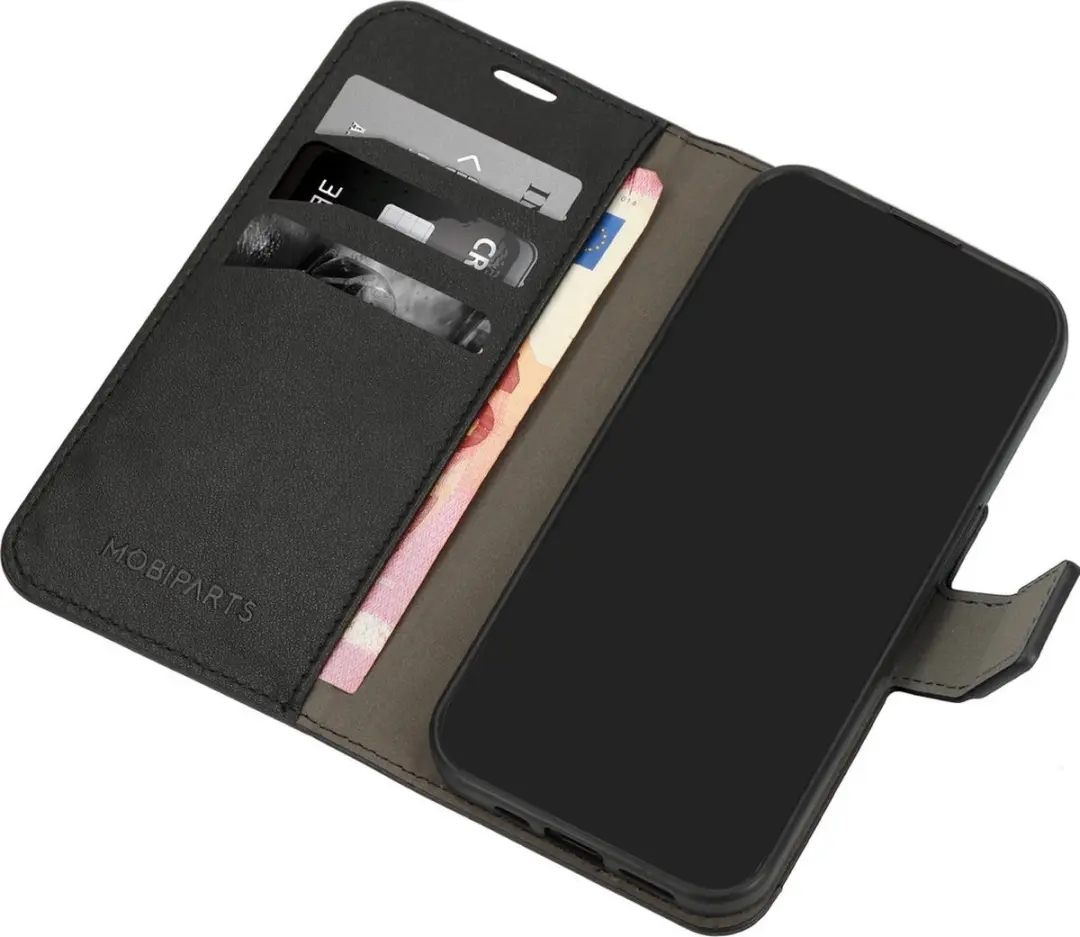 Mobiparts MP-125460 Hoesje Samsung Galaxy S24 Plus - Wallet - Eco Leer - Zwart