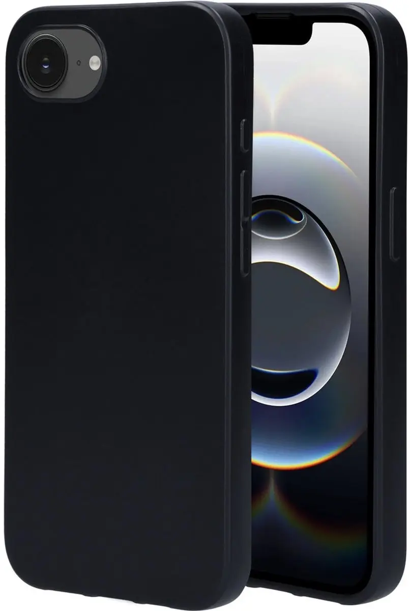 Mobiparts MP-128826 Hoesje iPhone 16/17 - Zacht TPU Zwart