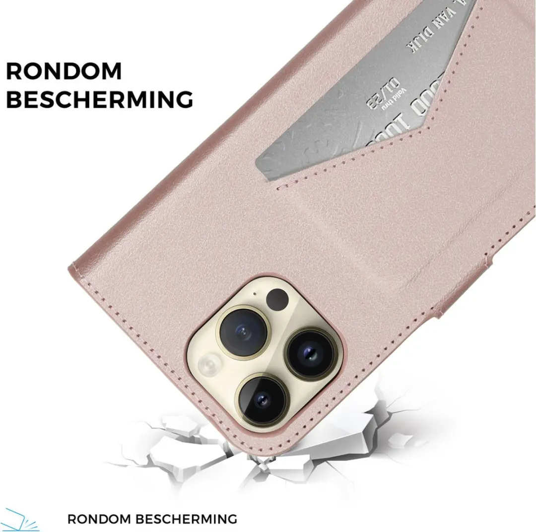 Mobiparts Classic Wallet Hoesje MP-5001094 - iPhone 14 Pro Max - Roze