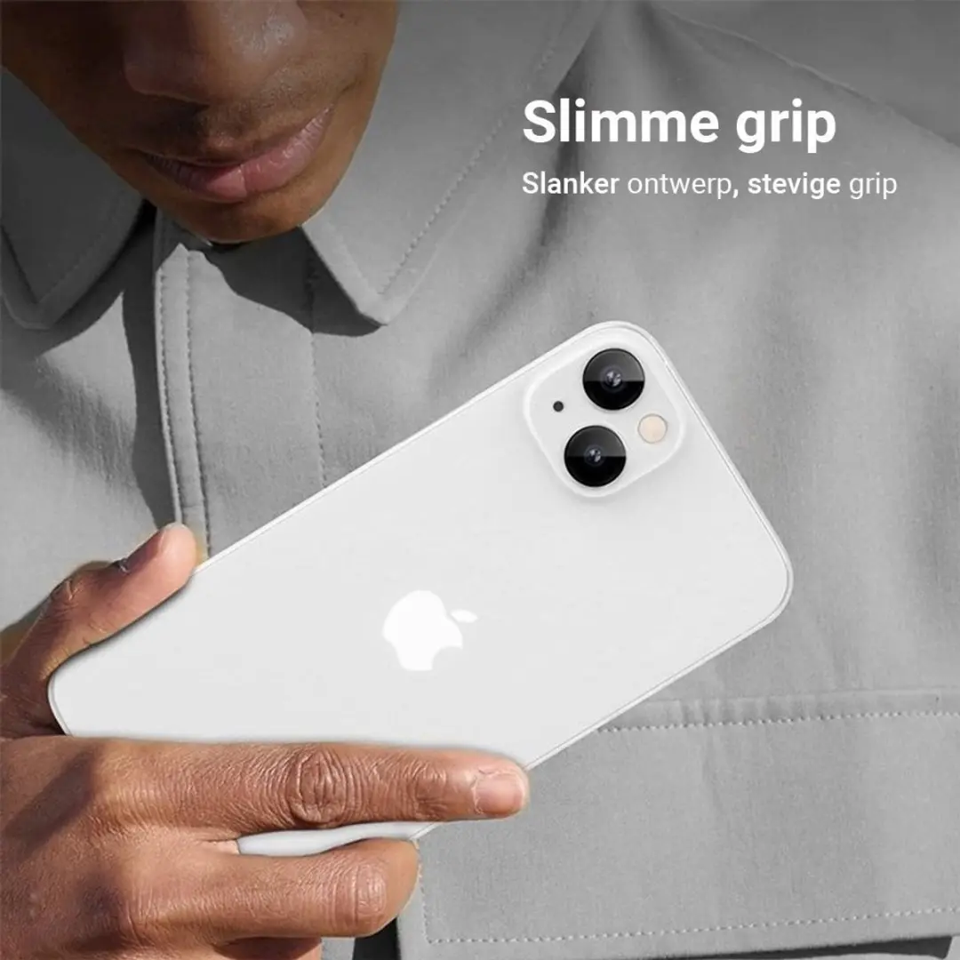 MobiQ Ultra Dun Hoesje iPhone 17 Frosted Clear - MPN 46-01145