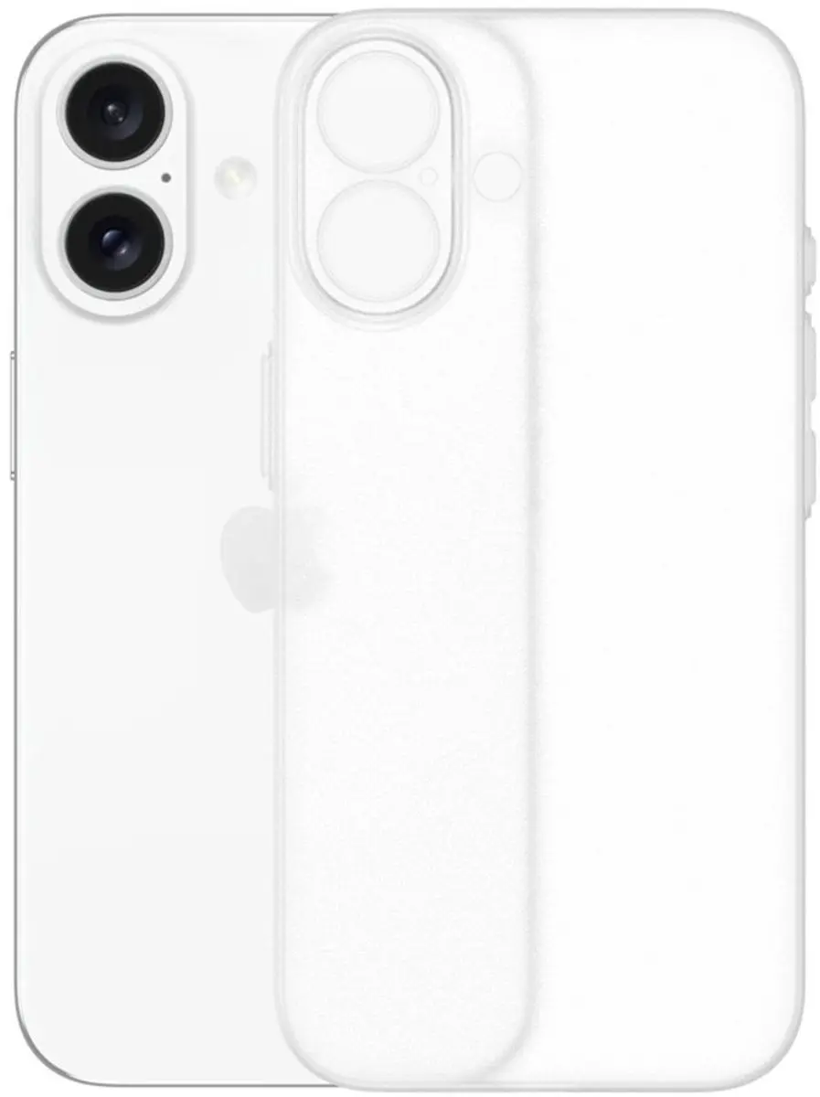 MobiQ Ultra Dun Hoesje iPhone 17 Frosted Clear