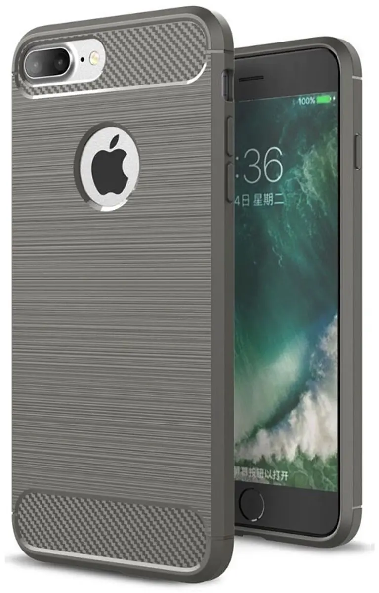 MobiQ Carbon Look Hoesje iPhone 7/8 Plus