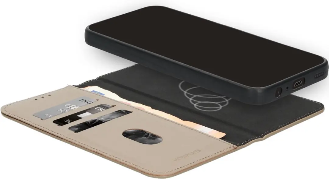 Mobiparts MP-126014 Hoesje Samsung Galaxy A35 5G - Wallet Beige