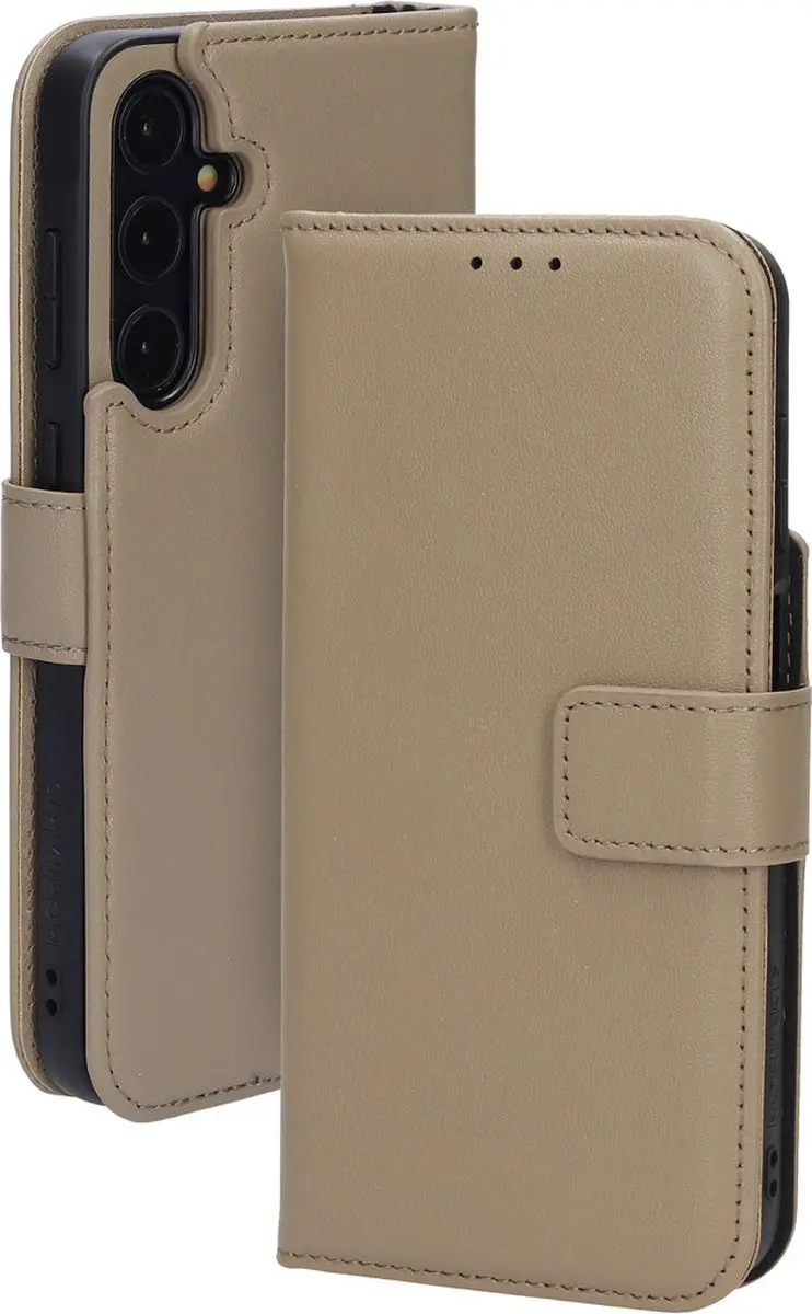 Mobiparts MP-126014 Hoesje Samsung Galaxy A35 5G - Wallet Beige