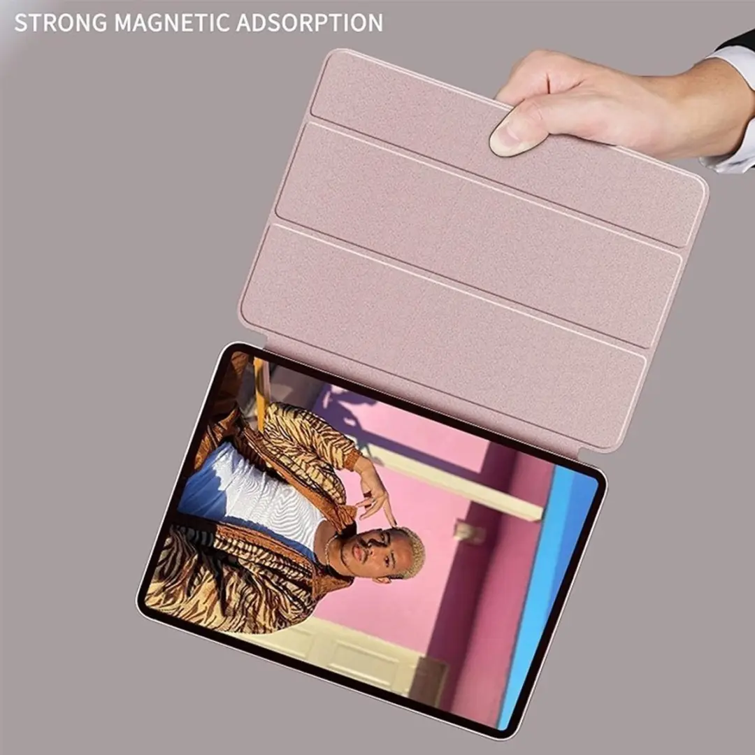 MobiQ Magnetische Folio Case 46-01805 - iPad Air 13 M4 - Roze