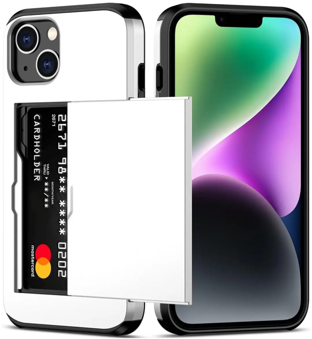 MobiQ Hoesje iPhone 15 Pashouder