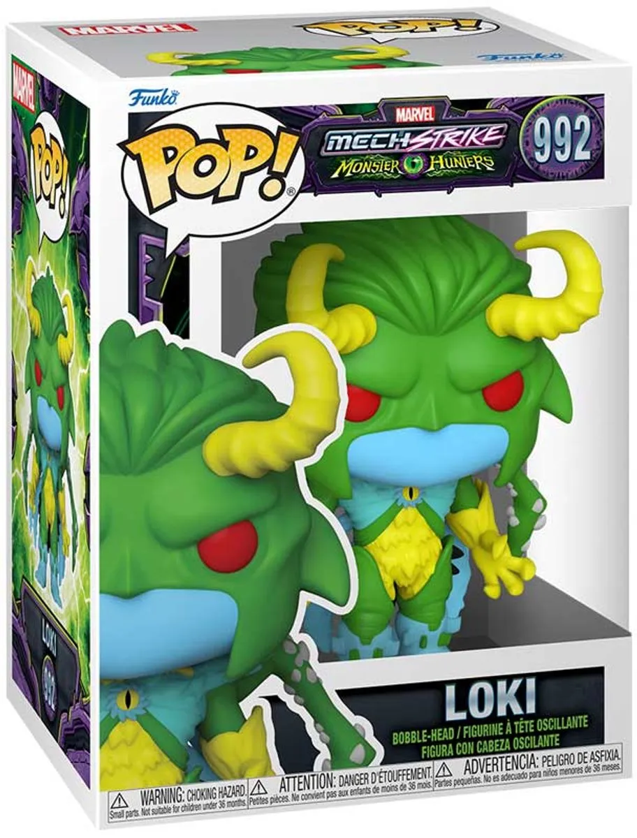 Funko Mech Strike Marvel POP! Loki Verzamelfiguur - 9cm - Multicolours