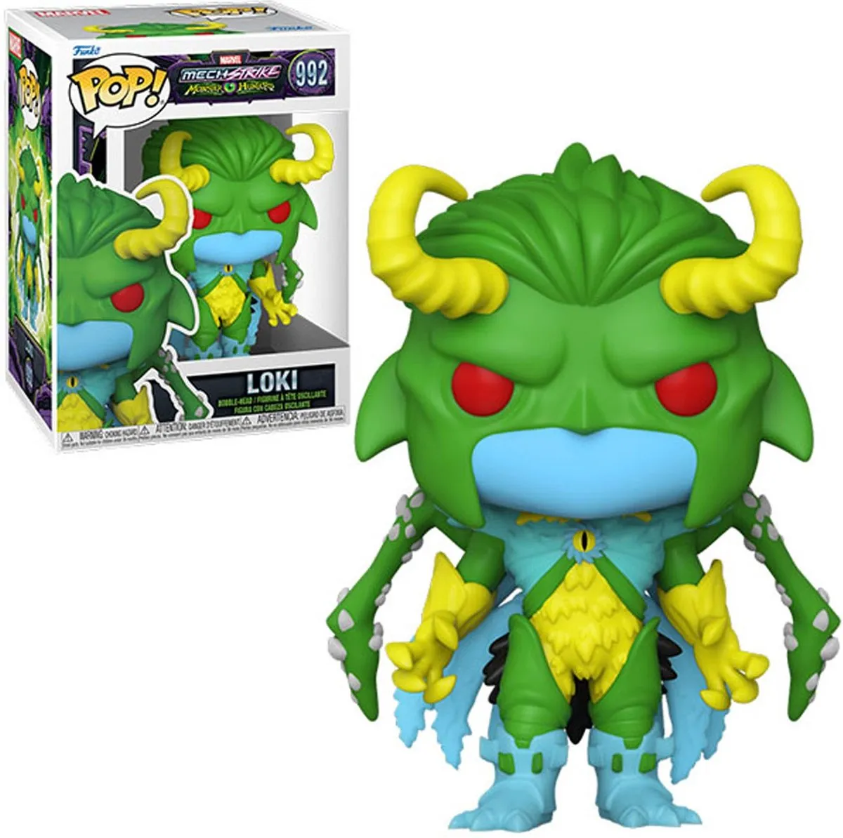 Funko Mech Strike Marvel POP! Loki Verzamelfiguur - 9cm - Multicolours