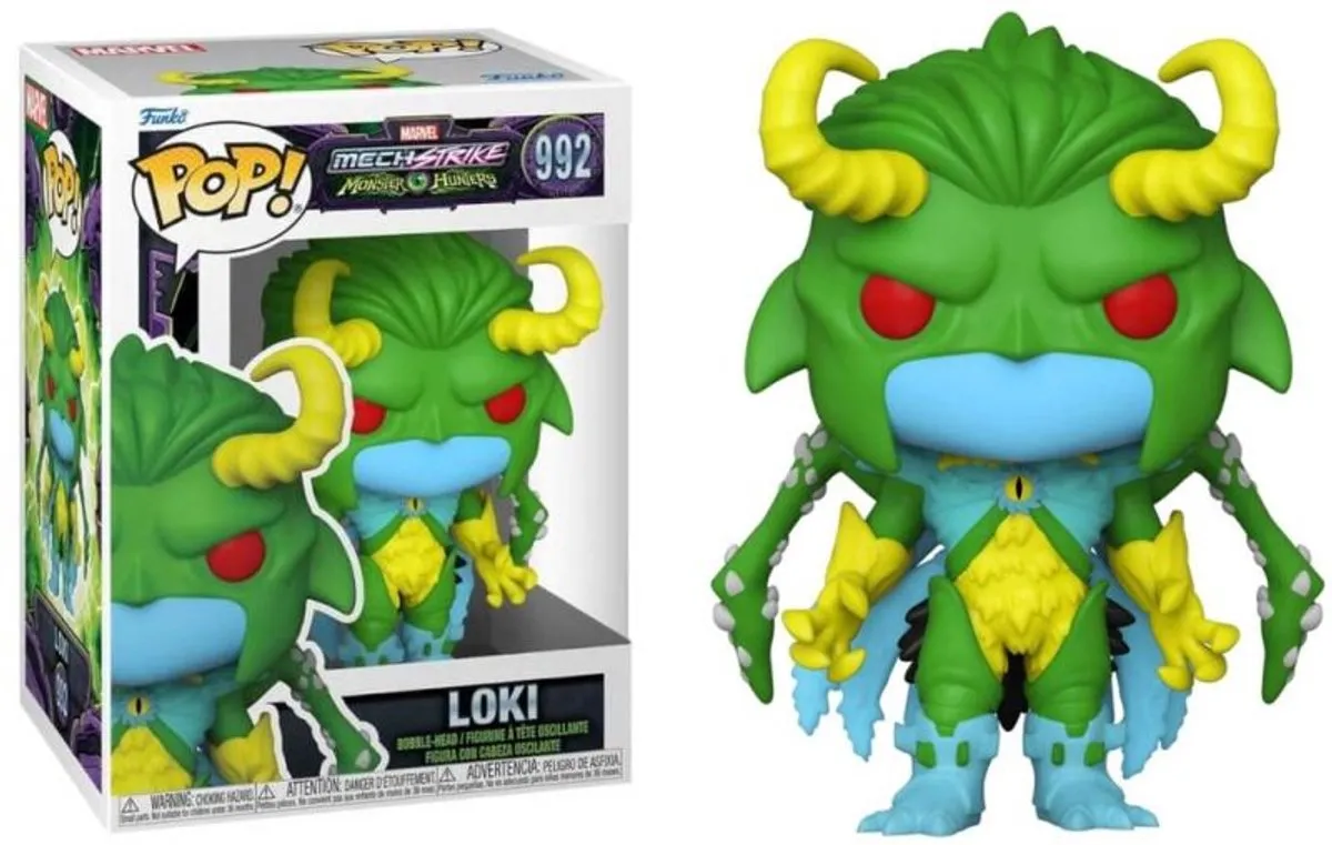 Funko Mech Strike Marvel POP! Loki Verzamelfiguur - 9cm - Multicolours