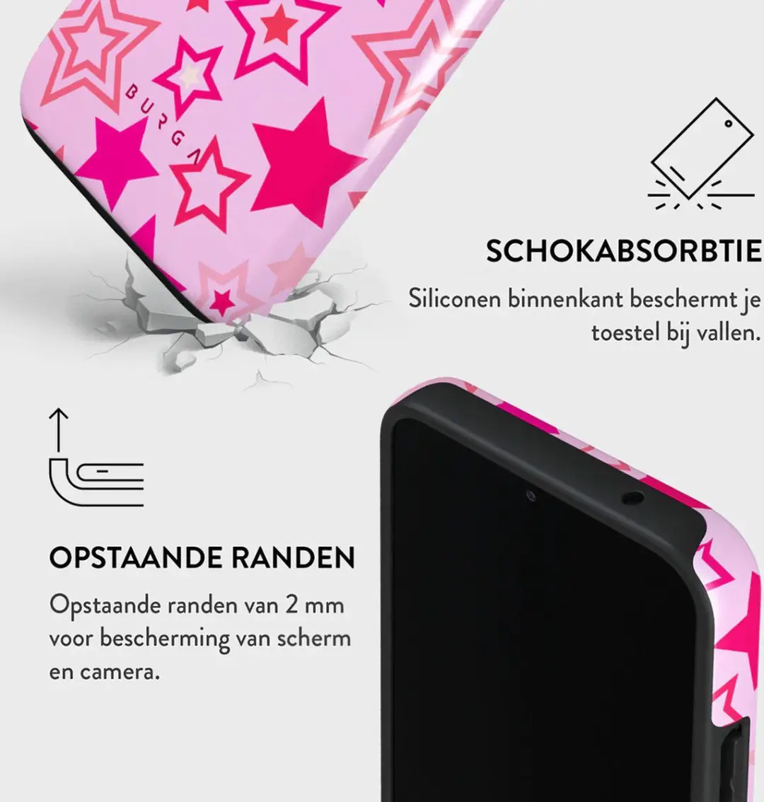 Burga Tough Case Samsung Galaxy A34 PC_01_A34_TH - Plastic Sky (Barbie Limited)