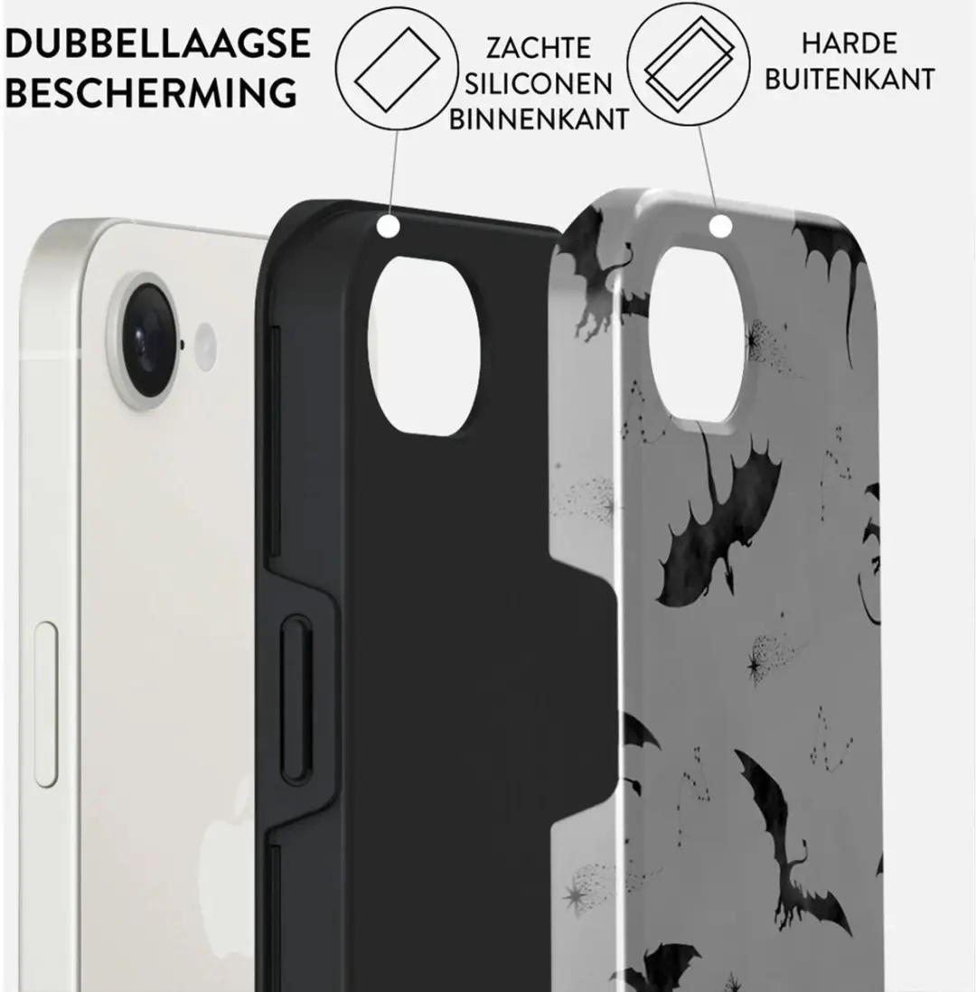 Burga Tough MagSafe Hoesje - iPhone 16/17 - Draco