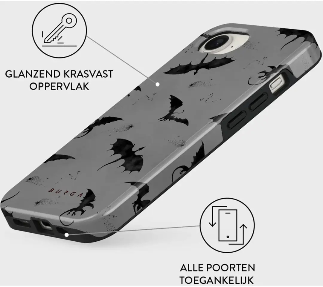 Burga Tough MagSafe Hoesje - iPhone 16/17 - Draco - afbeelding 6 van 6
