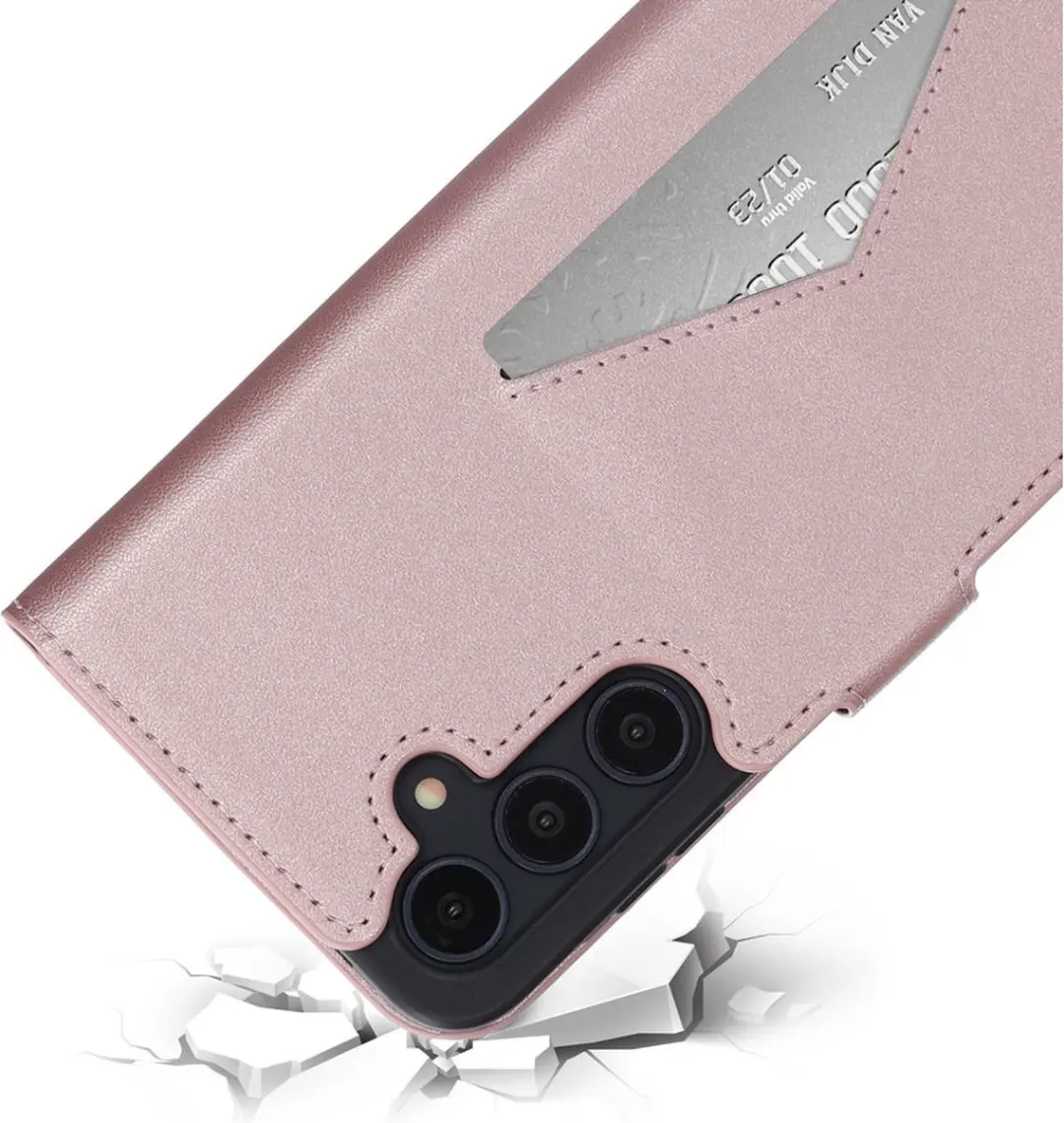 Mobiparts MP-126417 Hoesje Samsung Galaxy A35 5G - Wallet - Roze