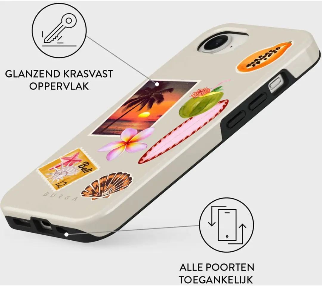 Burga Tough MagSafe Hoesje - iPhone 16/17 - Sun Chaser