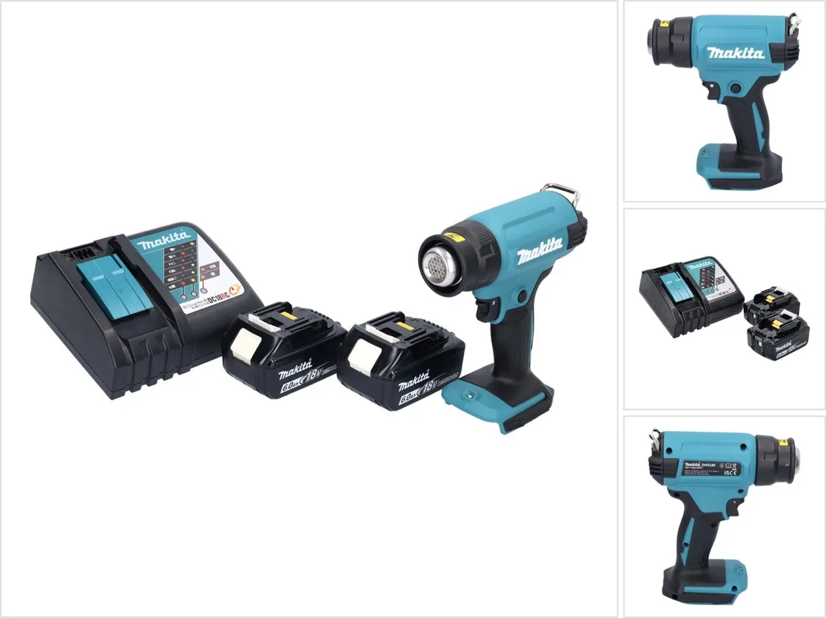 Makita DHG 180 Heteluchtpistool 18V