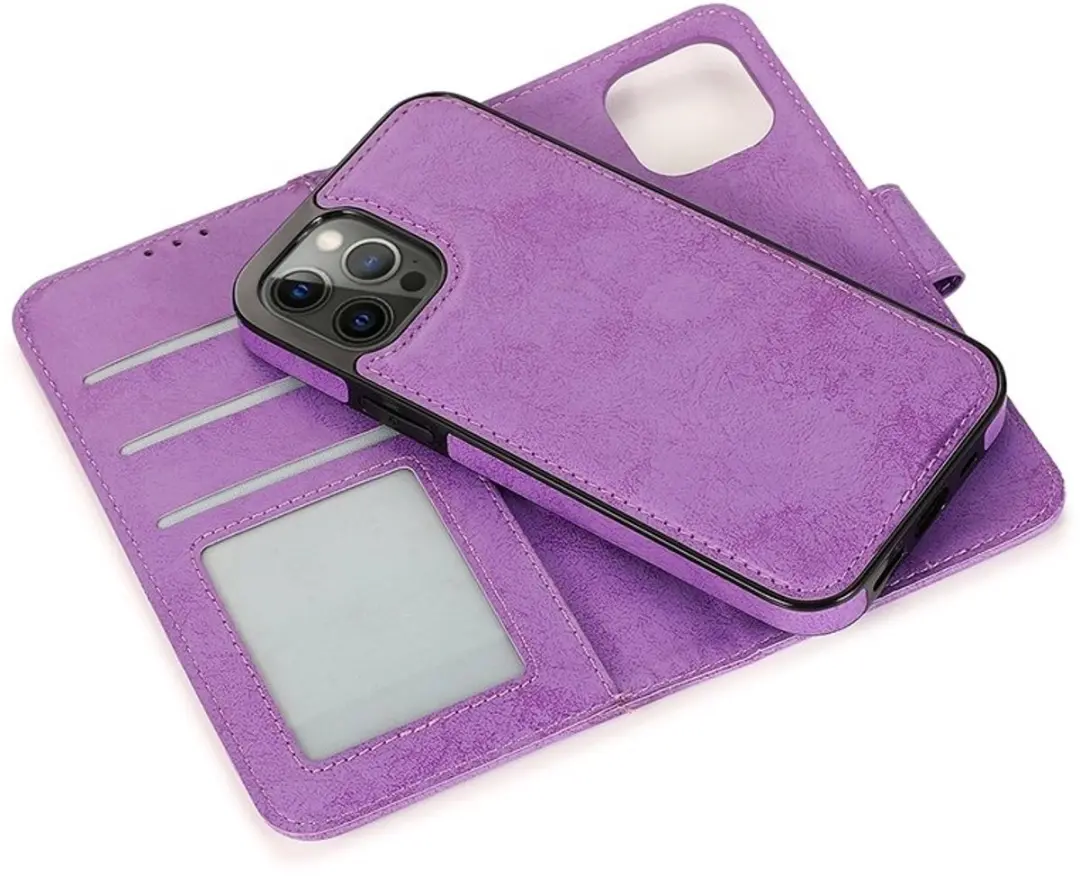 MobiQ 2-in-1 Hoesje iPhone 15 Magnetisch