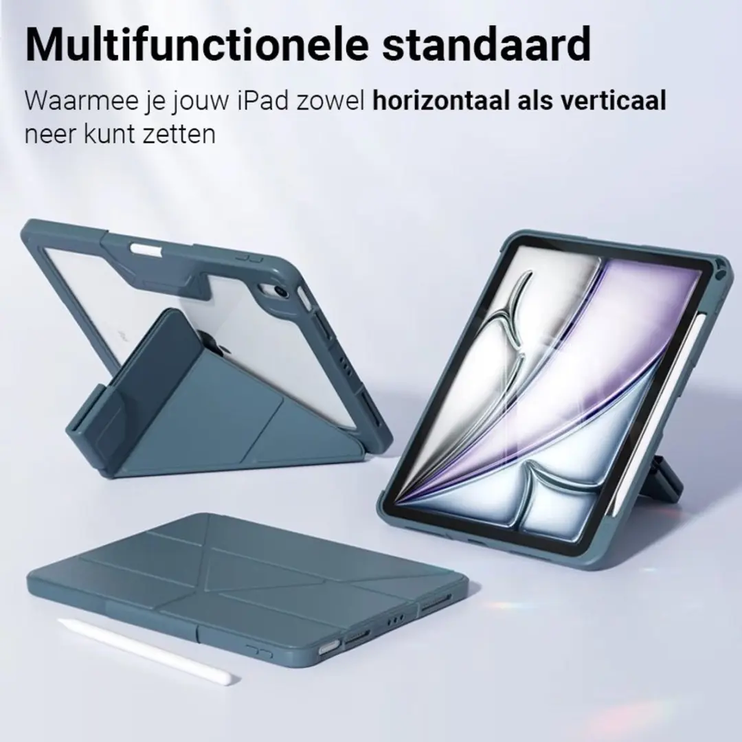 MobiQ Rugged Origami Bookcase 46-01093 - iPad 11 inch - Starlight