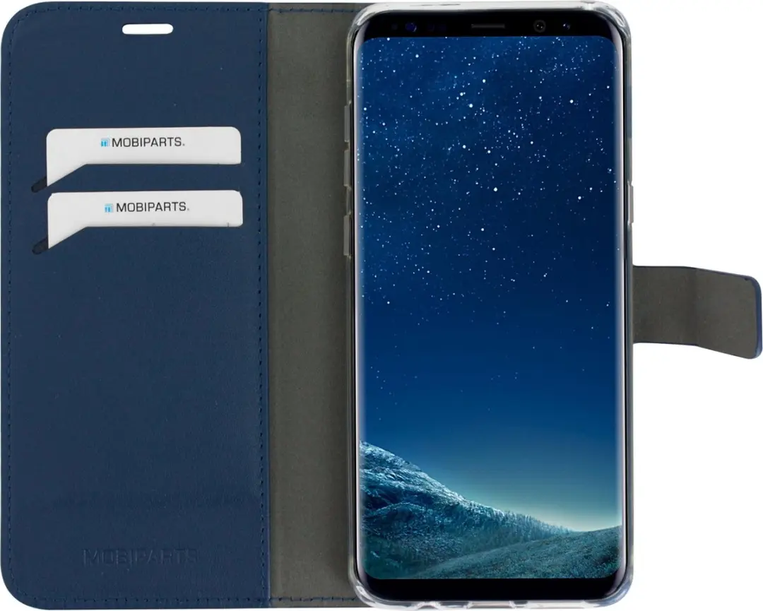 Mobiparts MP-73966 Hoesje Samsung Galaxy S8+ - Wallet - Blauw