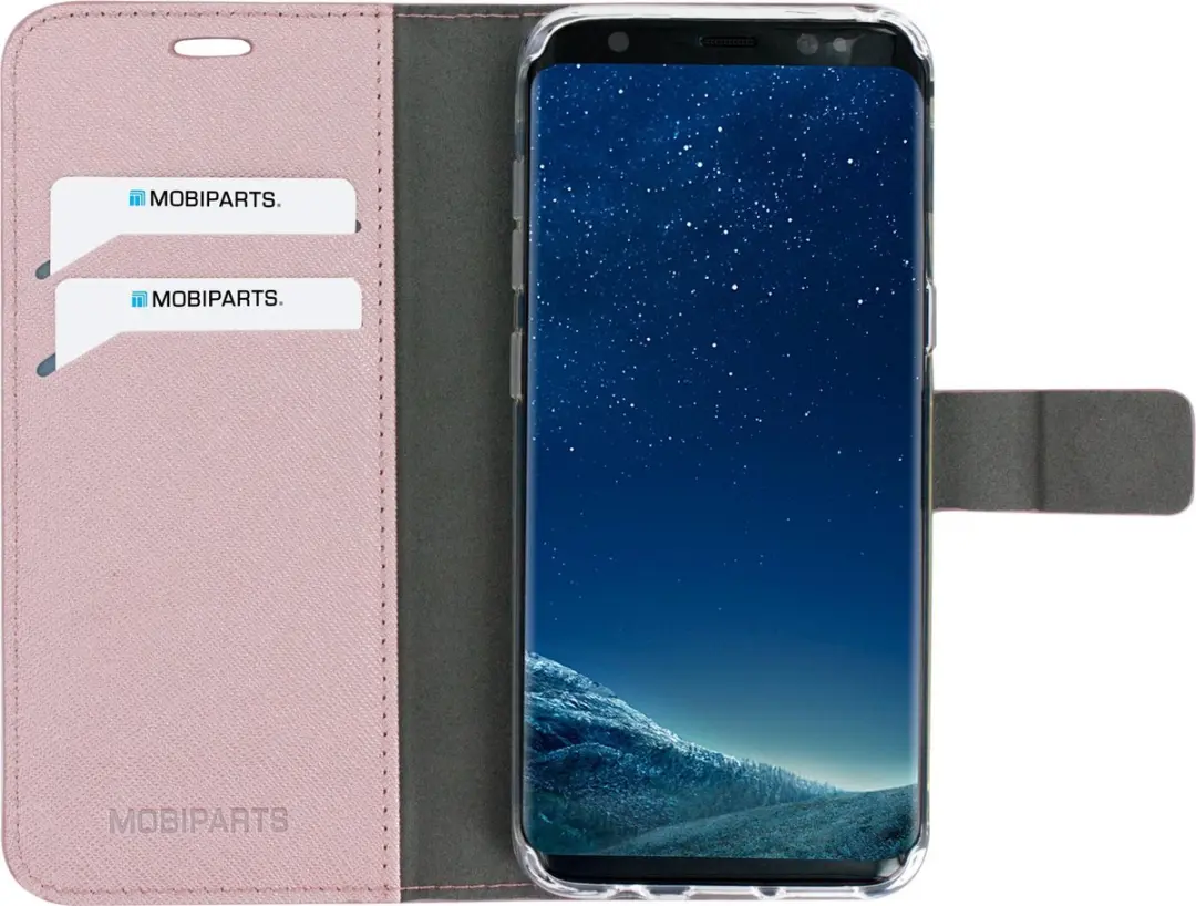 Mobiparts MP-73962 Hoesje Samsung Galaxy S8 - Roze - afbeelding 6 van 6