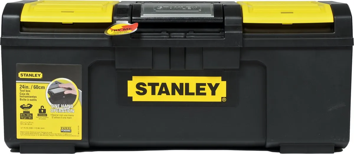 Stanley Gereedschapskoffer 19" 1-79-217 - 2-delig - Zwart/Geel