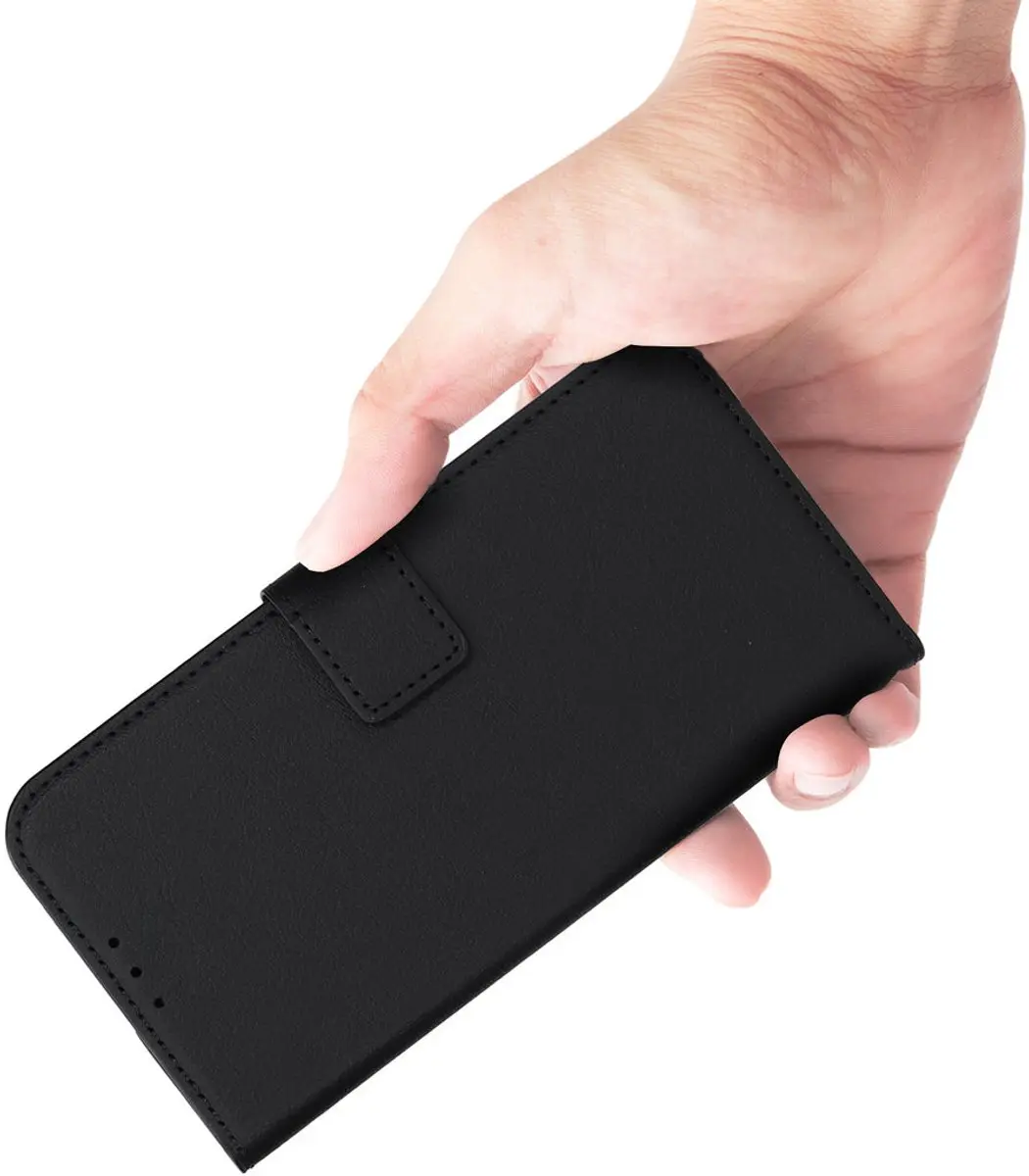 Mobiparts MP-128747 Hoesje Samsung Galaxy A26 - Wallet - Eco Leer - Zwart