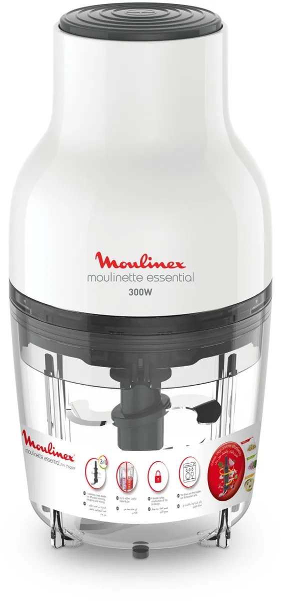 Moulinex Moulinette Essential DJ520110 Hakmolen 300W