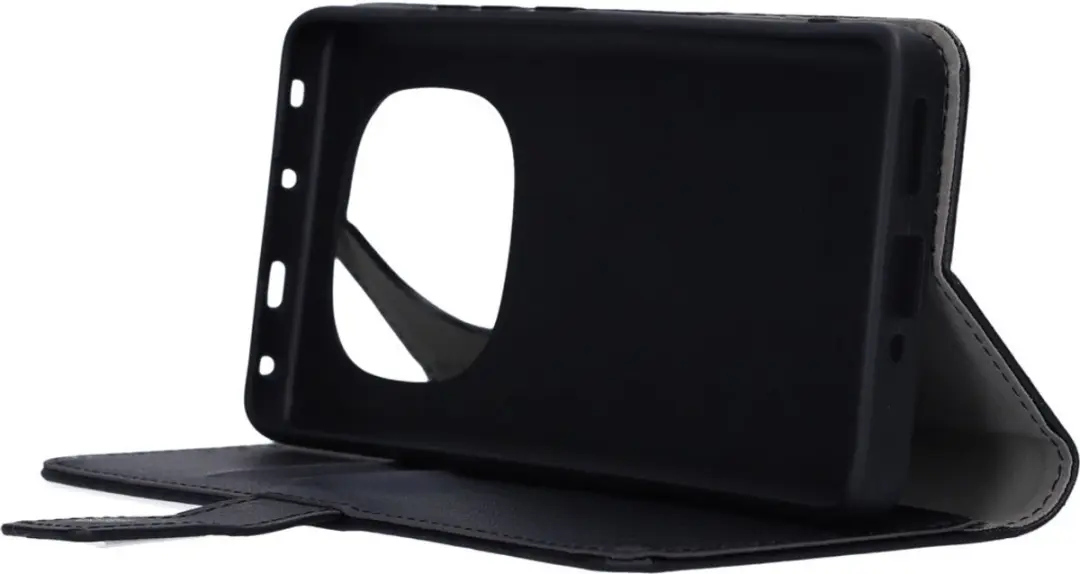 Mobiparts MP-129618 Hoesje Xiaomi Redmi Note 14 Pro - Wallet - Eco Leer - Zwart