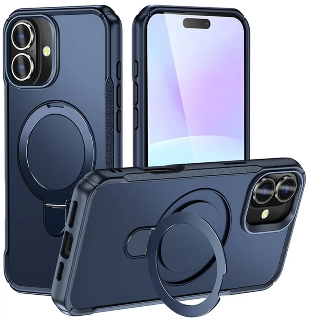MobiQ Magnetisch Ringstand MagSafe Hoesje iPhone 17