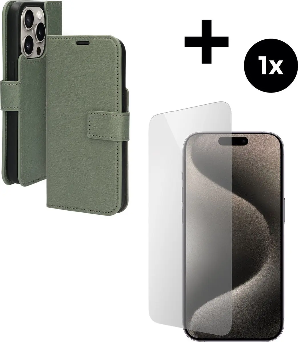 Mobiparts Classic Wallet Hoesje iPhone 15 Pro MP-5001829