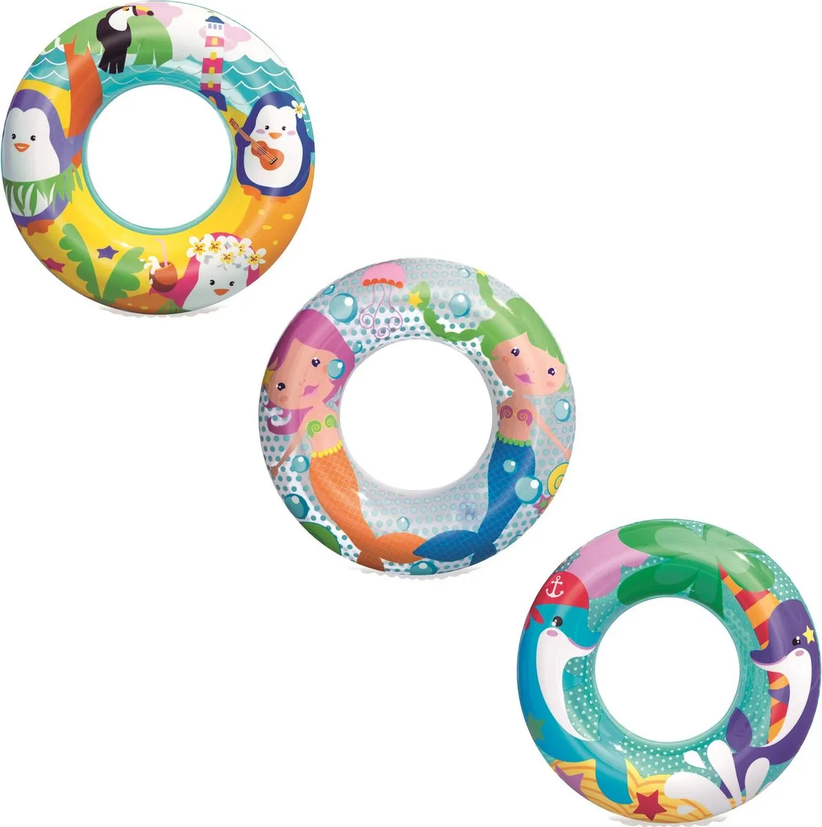 Bestway Zwembanden Zeedieren Motief 3 Stuks