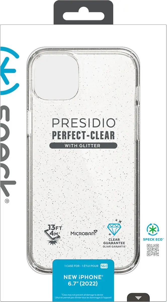 Speck Presidio Perfect Clear iPhone 14/15 Plus