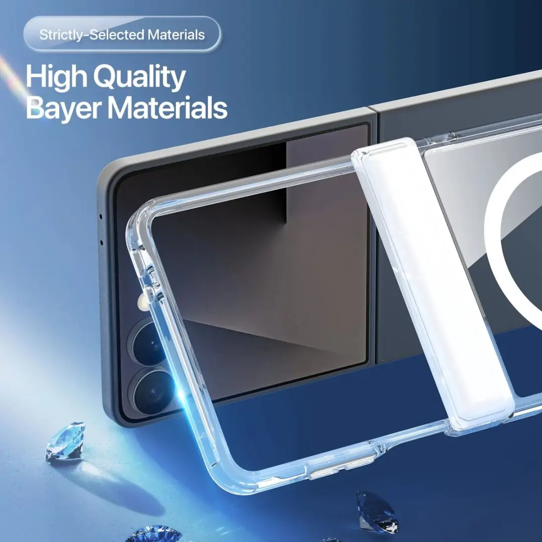 Dux Ducis Clin Hoesje Samsung Galaxy Z Flip8 - Transparant