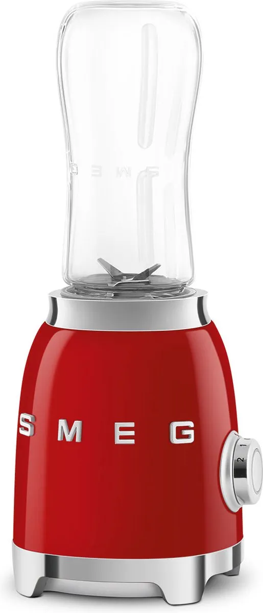 Smeg PBF01RDEU Personal Blender 300W - Rood - 600ml