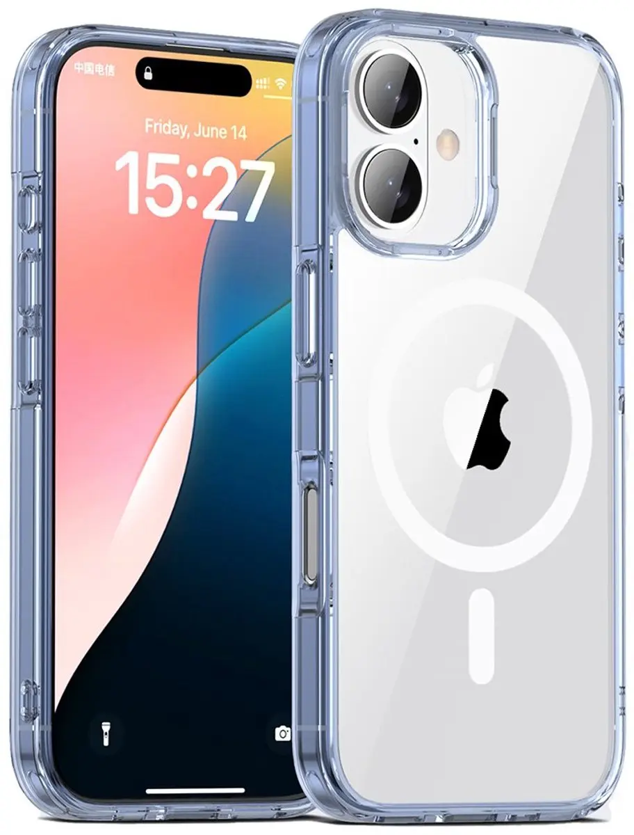 MobiQ Schokbestendige MagSafe Case iPhone 16 Plus